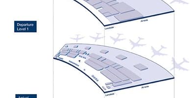 Macau international airport kaart