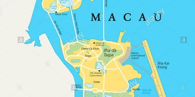 Macao-China kaart bekijken