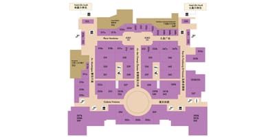 Kaart van het parijse Macau