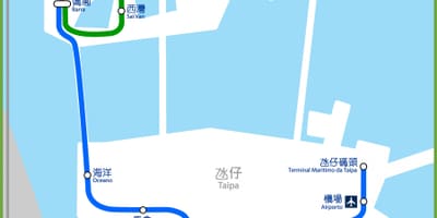 Pataca van het mtr-kaart